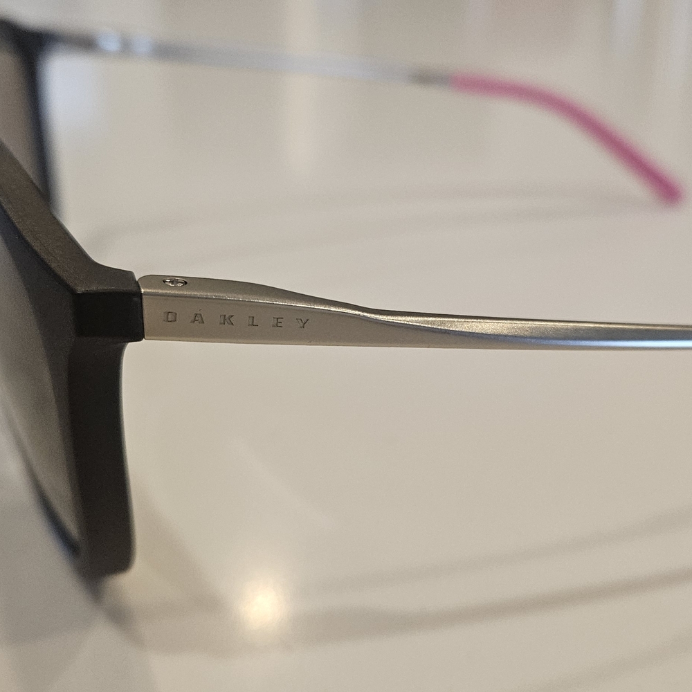 Oakley Black Sunglasses with Pink Accents - Picture 5 of 5